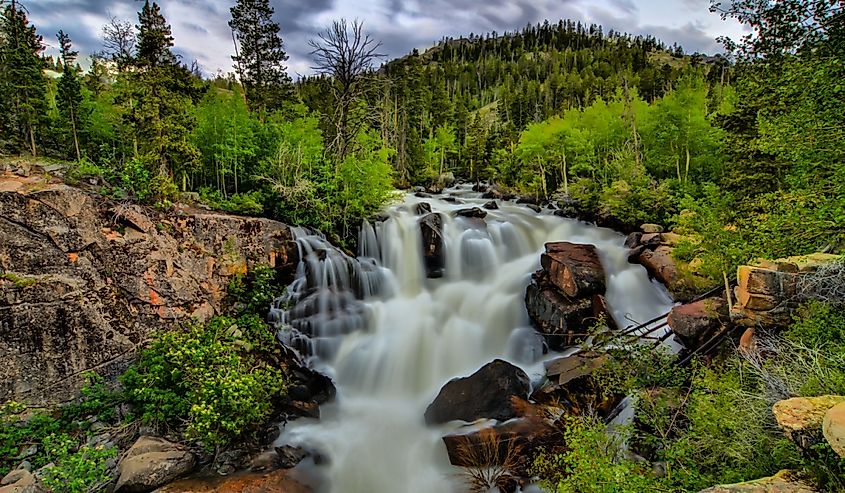 Sinks Canyon in Lander, Wyoming