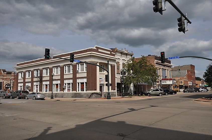 Downtown Cherokee, Iowa. Photo via WikimediaCommons.