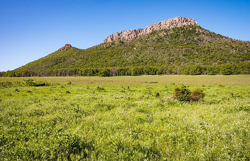 Scenic landscape along State Highway 115.