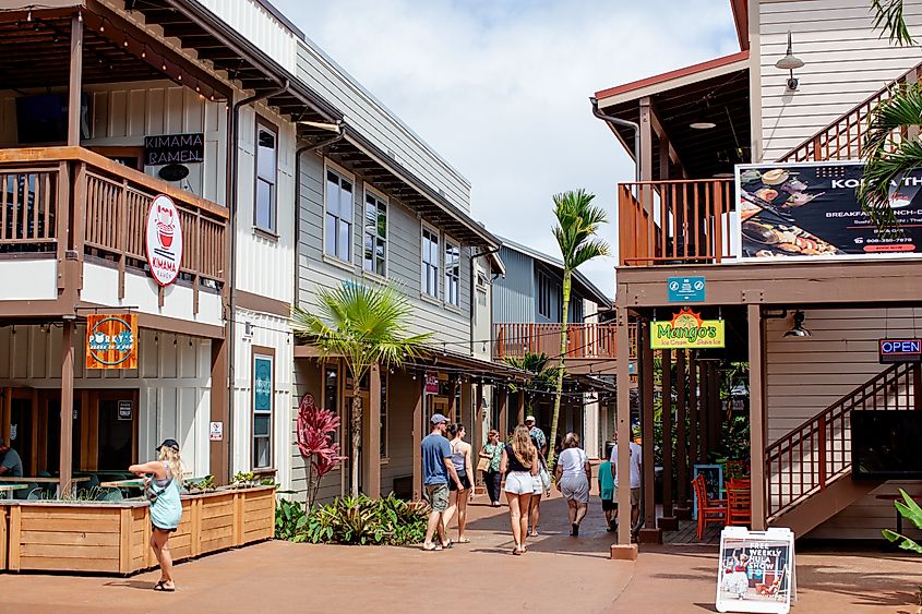 Kolaoa Village in Koloa, Hawaii