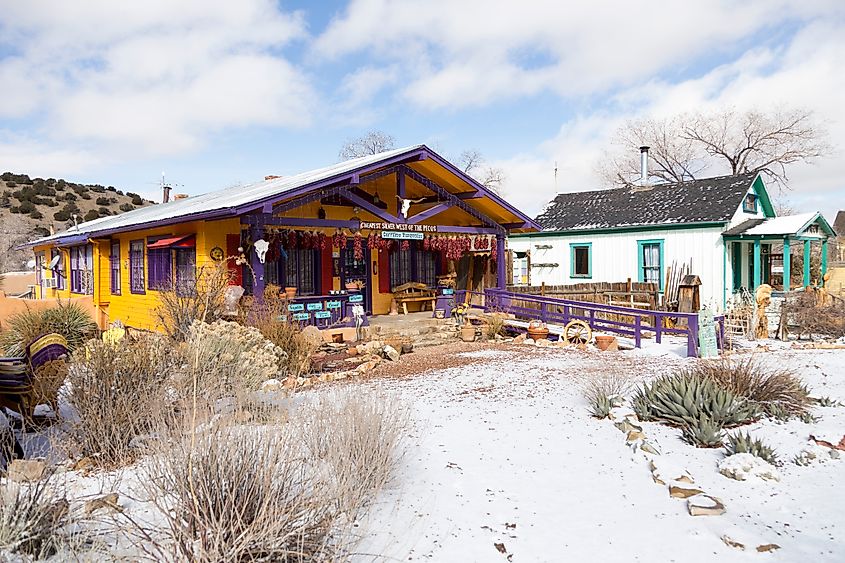 Madrid, New Mexico, USA. Editorial credit: Anne Richard / Shutterstock.com