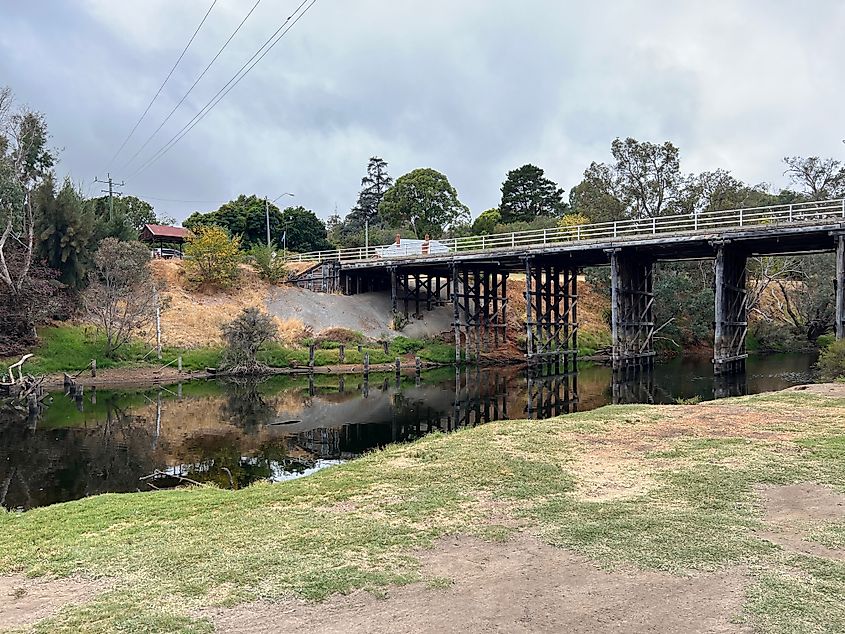 Bridgetown village in western Australia.