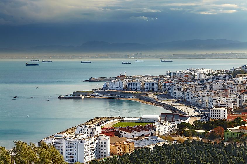 Algiers is the capital city of Algeria in Northern Africa. Image used under license from Shutterstock.com.