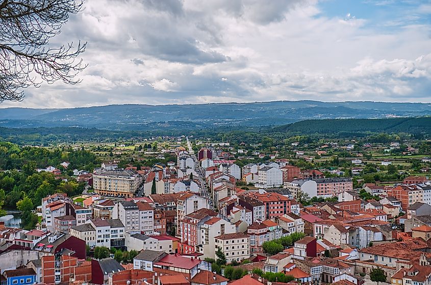 Monforte de Lemos in the province of Lugo, Galicia, Spain