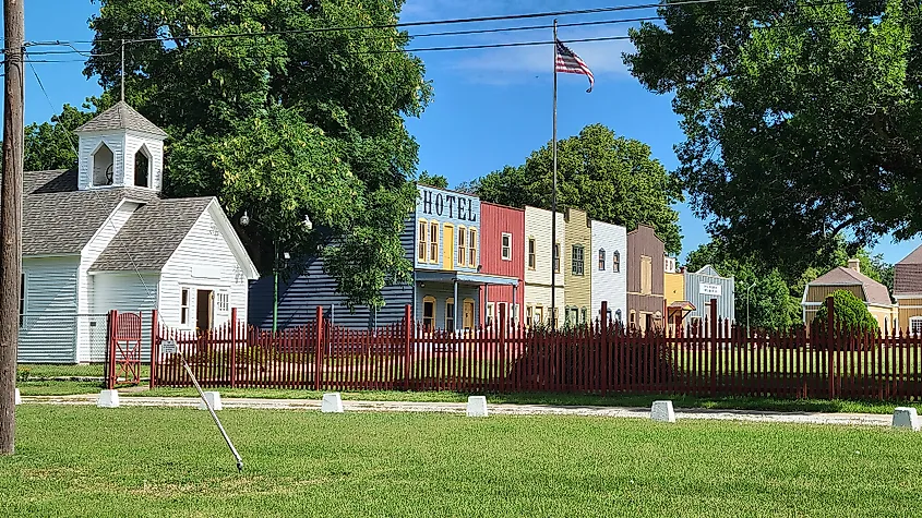 Heritage Square in Lindsborg, Kansas.