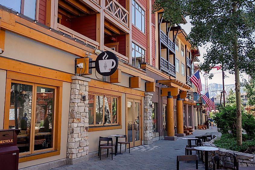 The Village At Mammoth, shopping mall in Mammoth Lakes, a town in California