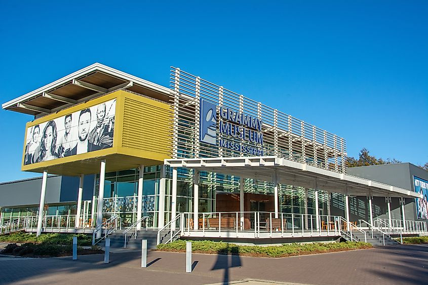 The Grammy Museum in Cleveland, Mississippi