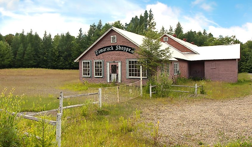  The historic Tamarac Theater in the Adirondack Mountains where theater greats such as Karl Malden and Kirk Douglas got their start in show business