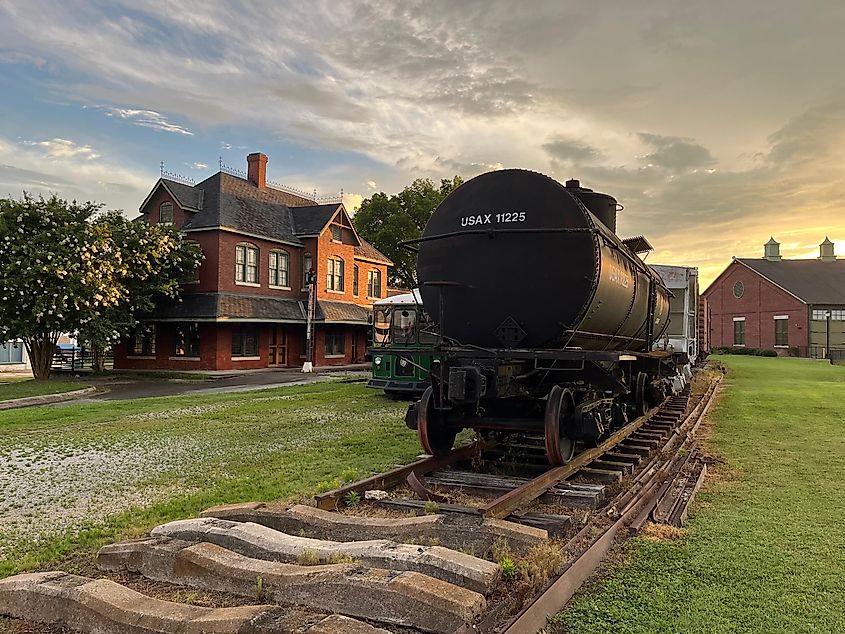 Old Tuscumbia Railroad Train Station