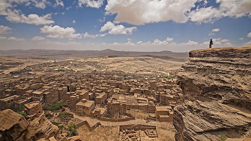 Thula is one of five towns in Yemen on the UNESCO World Heritage Tentative List. Shutterstock.