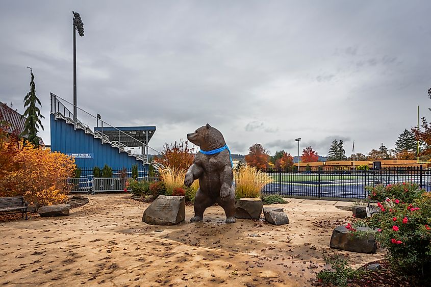 George Fox University Campus in Newberg, Oregon
