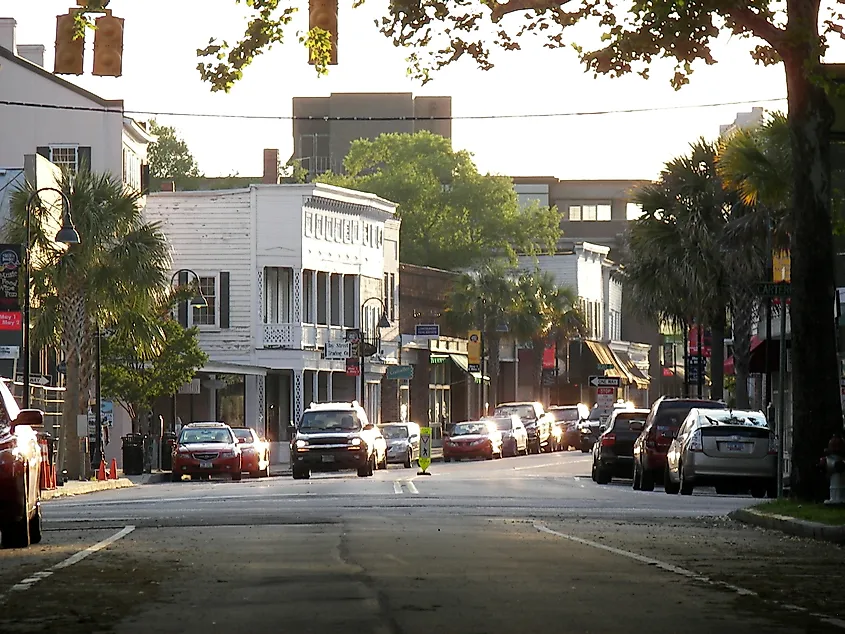 Bay Street, Downtown Beaufort, South Carolina