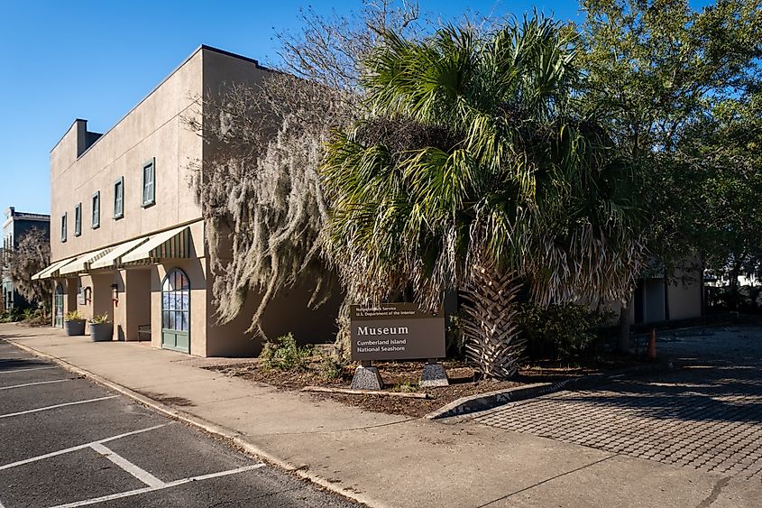  Cumberland Island National Seashore Museum in St. Mary's, Georgia.