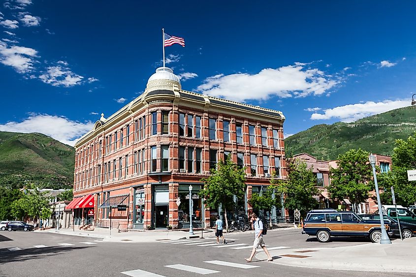 Downtown Aspen, Colorado.