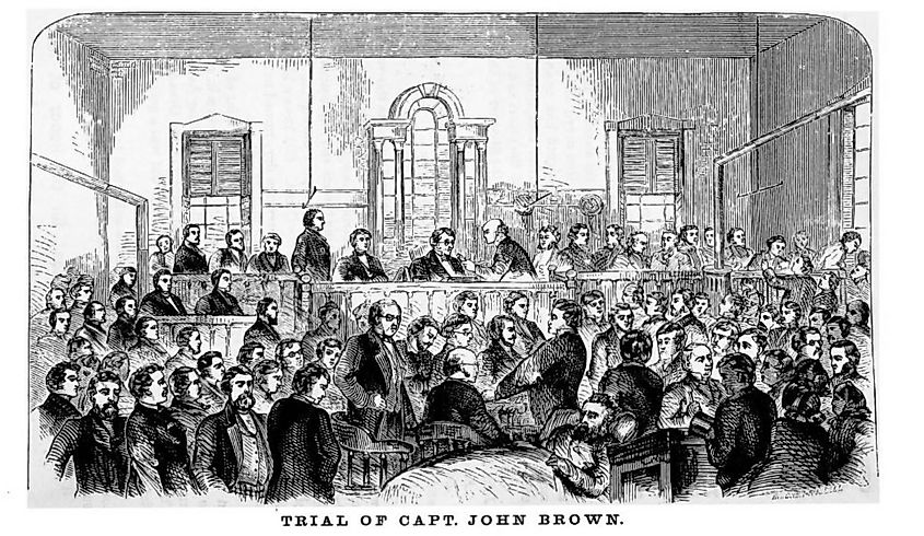 Trial of John Brown.