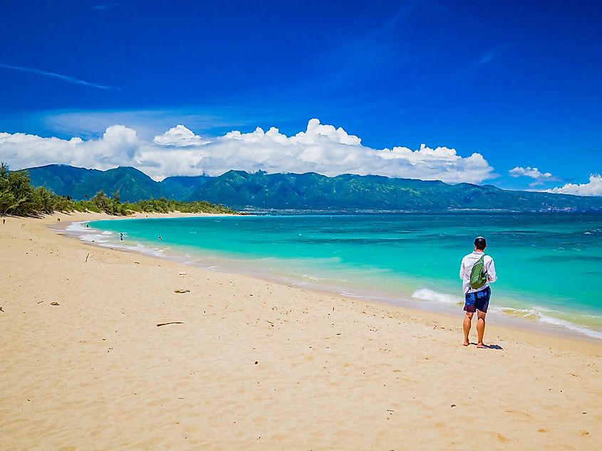 Baldwin Beach Park near Paia.