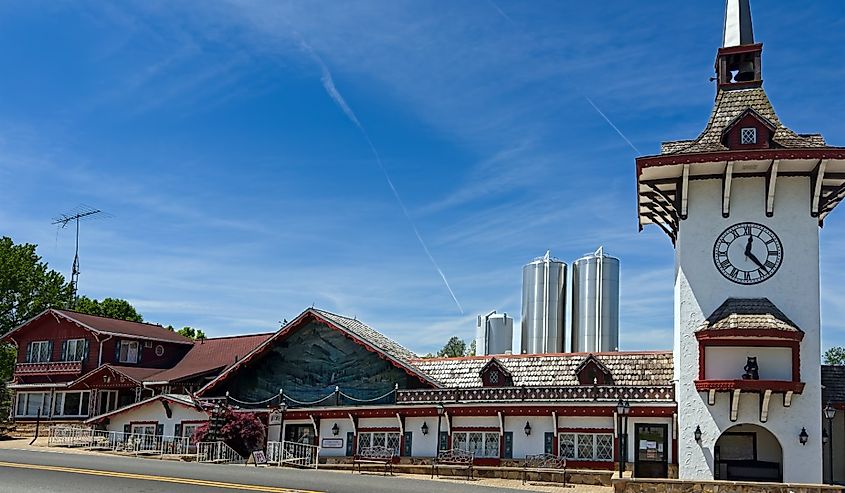 The Guggisberg Cheese company in Berlin, Ohio.