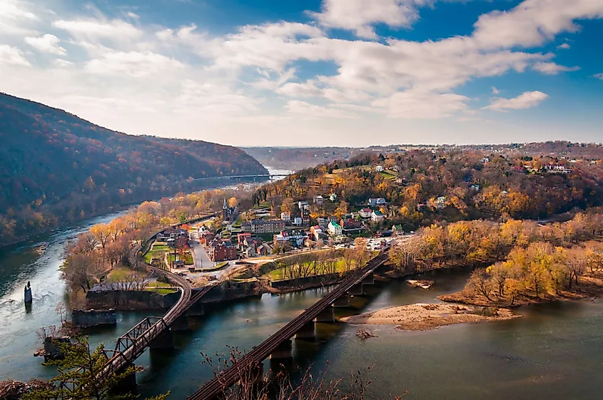 Harpers Ferry, West Virginia WorldAtlas