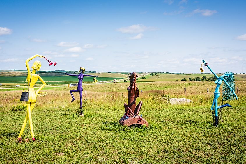 Porter Sculpture Park near Salem, South Dakota