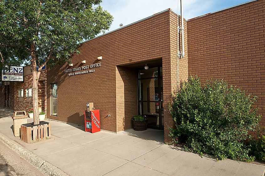 Post office in Beulah, North Dakota