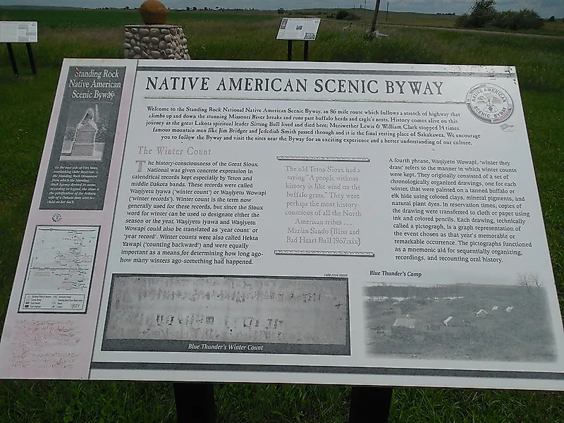 Native American Scenic Byway Sign