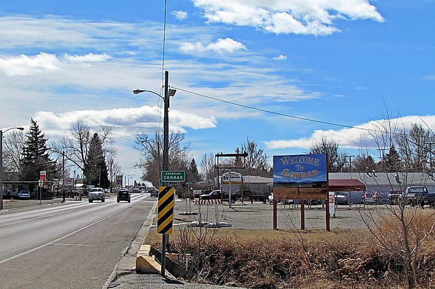 Conrad, Montana.