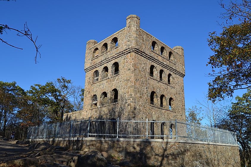 The Tower at Sleeping Giant State Park.