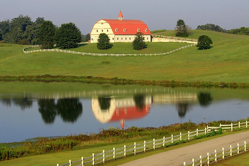 A beautiful farm in Warrior, Alabama.