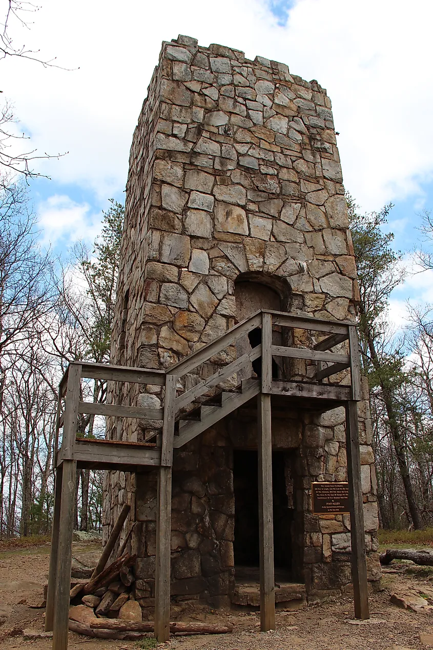 Fort Mountain State Park. 