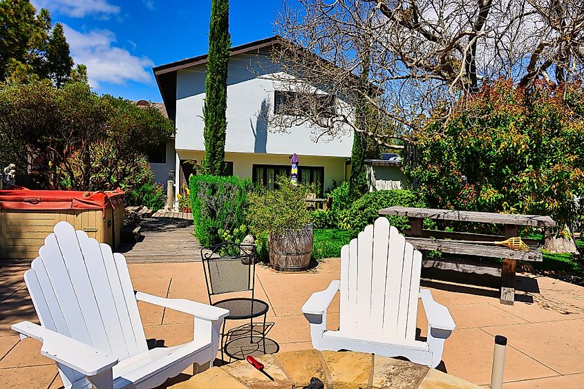 Spring in Santa Ynex, California.