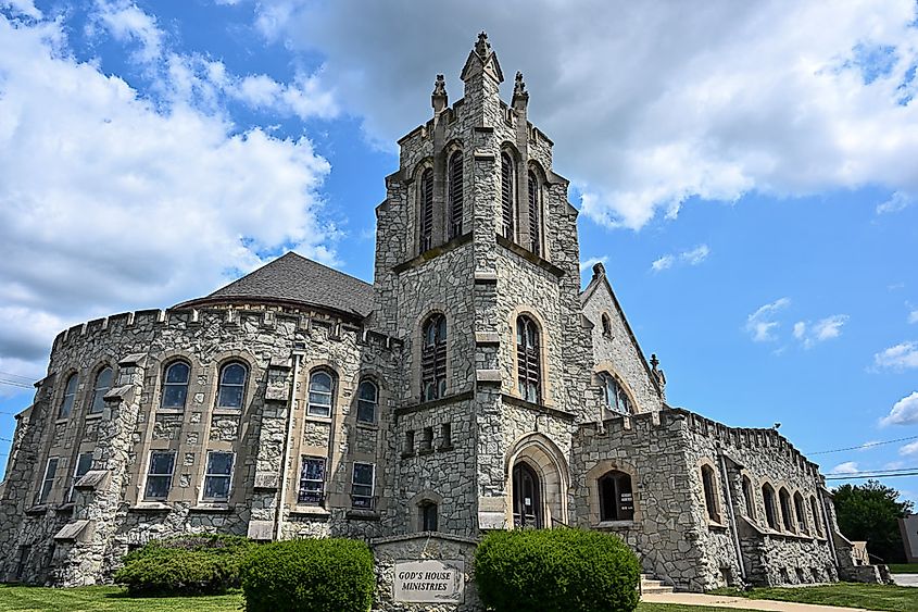  First Presbyterian Church in Marion, Indiana.