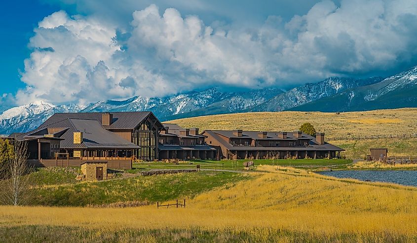 The Sage Lodge in Pray, Montana.