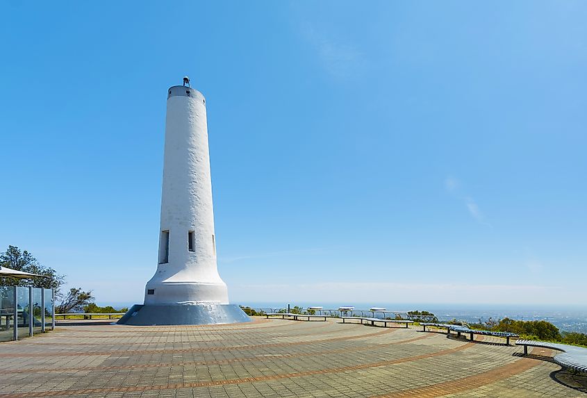 Landscape Scenery at Mount Lofty Summit, Adelaide, South Australia