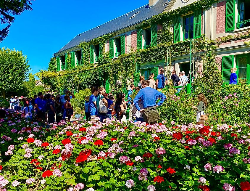 Claude Monet House in Giverny, France.