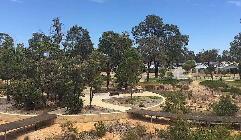 Park off Lambeth Circular in Wellard, Western Australia.