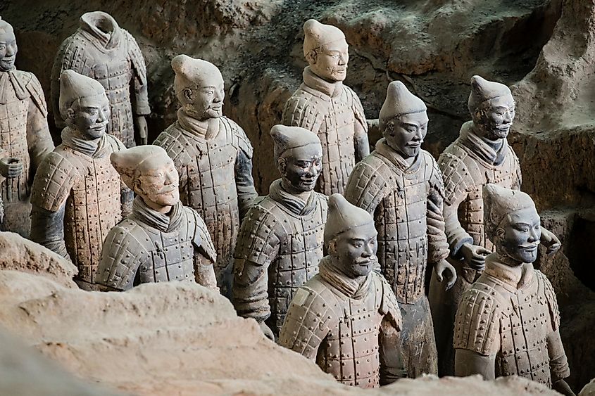 The Terracotta Army. Image by I. Noyan Yilmaz via Shutterstock