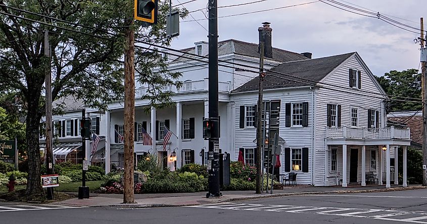 Beekman Arms and Delamater Inn in Rhineback, New York.