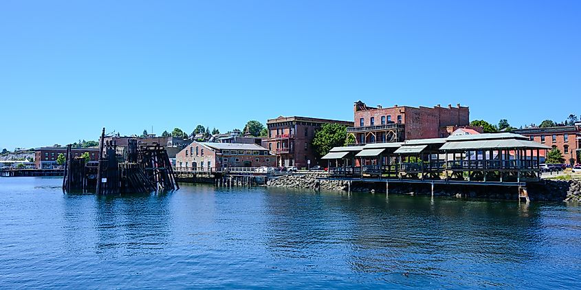 Waterfront in Port Townsend, Washington. Editorial credit: Ian Dewar Photography / Shutterstock.com