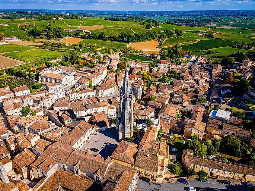 Saint-Emilion, France.