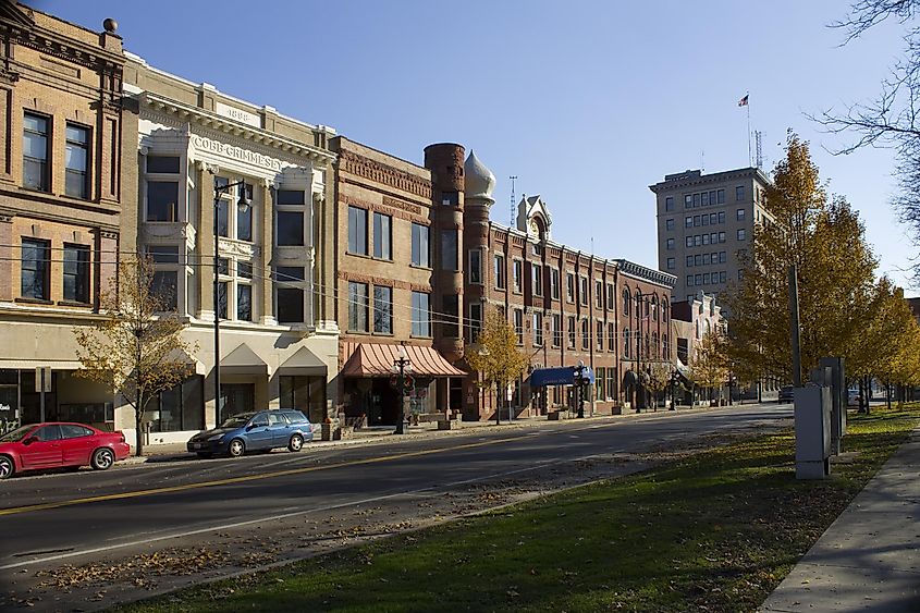 Courthouse Square, Downtown Warren, Ohio