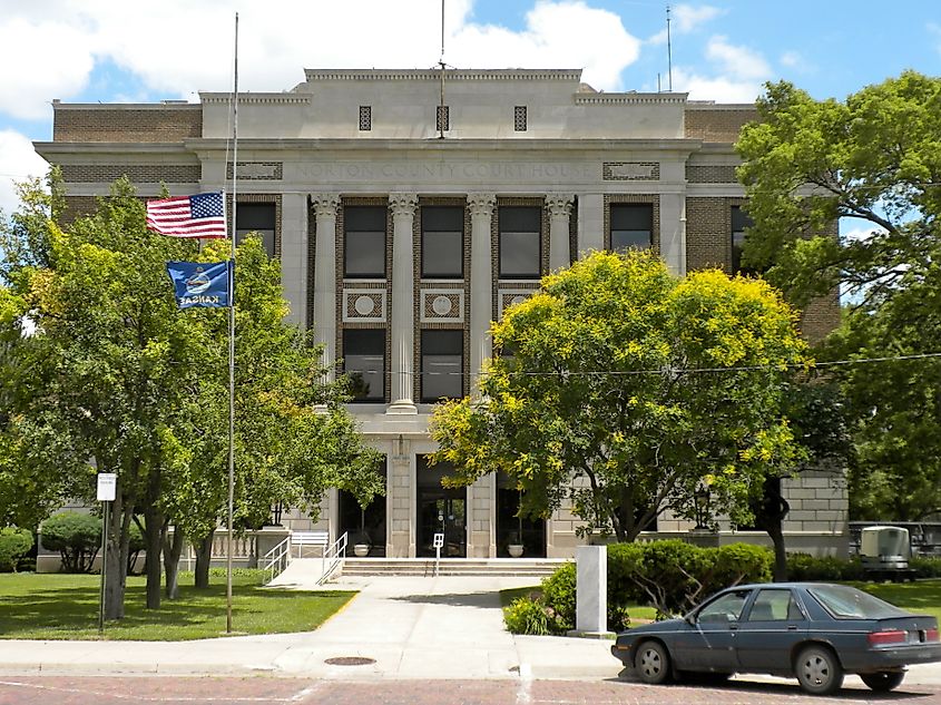 Norton County (Kansas) Courthouse in Norton, Kansas.