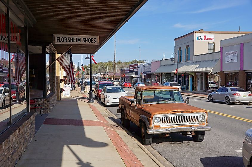 Downtown Oneonta, Alabama
