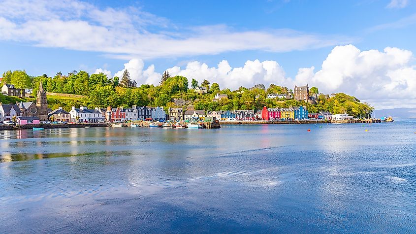 The gorgeous town of Tobermory in the Isle of Mull, Scotland