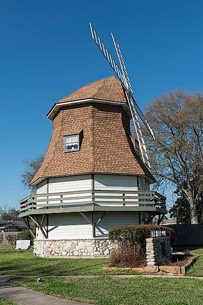 The Dutch Windmill Museum, a tribute to the heritage of Nederland, Texas