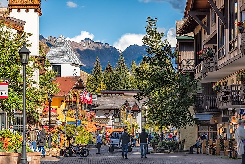 Colorado ski resort town