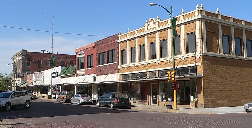 Downtown Falls City, Nebraska