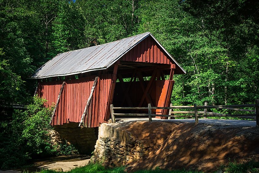 Campbell's Covered Bridge near Landrum South Carolina