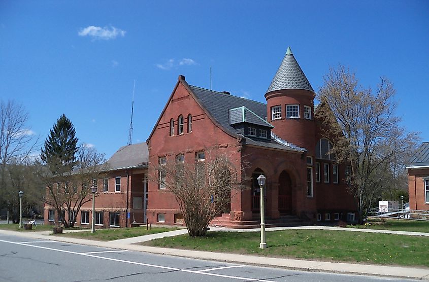 Library in Charlestown, New Hampshire