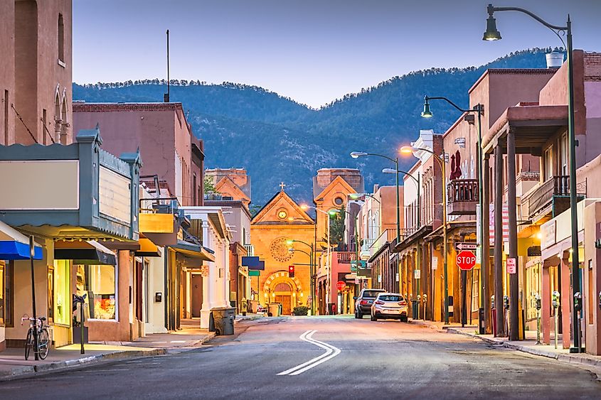 Downtown Santa Fe, New Mexico