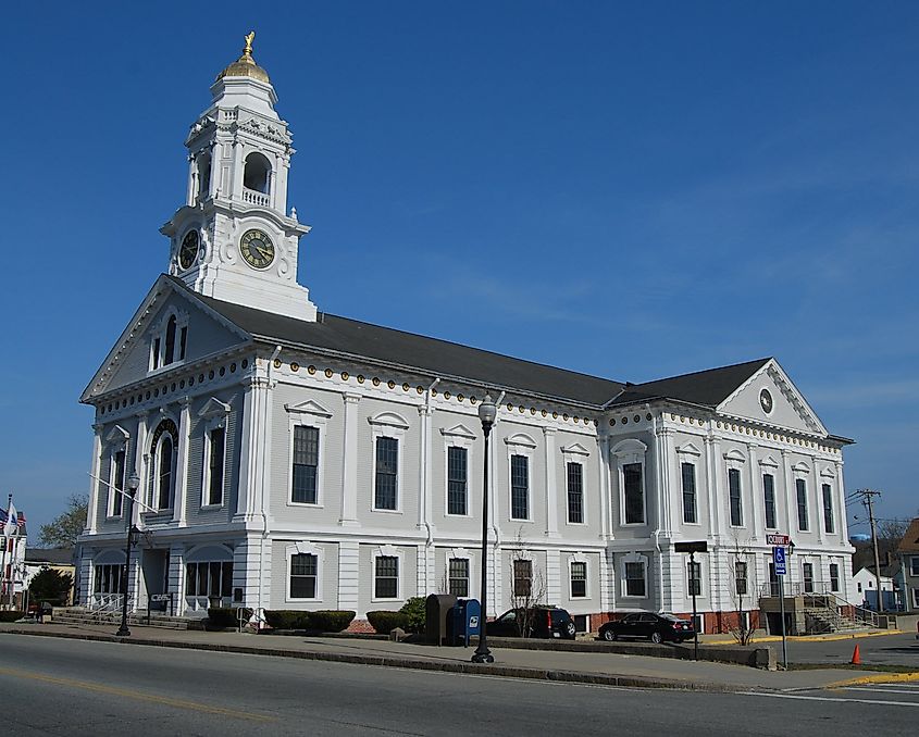 Milford, Massachusetts. In Wikipedia. https://en.wikipedia.org/wiki/Milford,_Massachusetts By Marcbela (Marc N. Belanger) - Own work, Public Domain, https://commons.wikimedia.org/w/index.php?curid=10745906